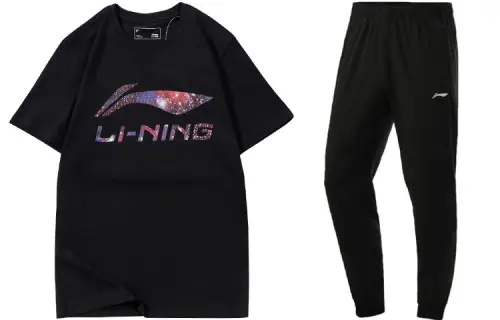 Li Ning Casual Sportswear Men's Crew Neck Moderate