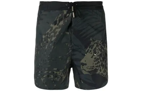 SAINT LAURENT Casual Shorts Men's Green