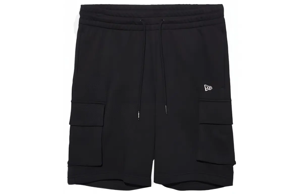 New Era Cargo Shorts Unisex Black