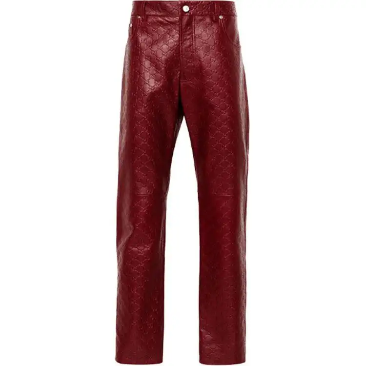 GUCCI Gg Supreme-debossed Trousers