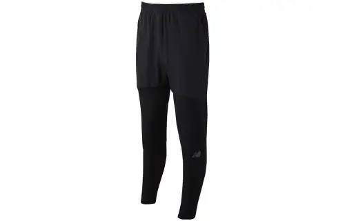 New Balance Q Speed Casual Pants Men's Black Moderate Cuffed Pants