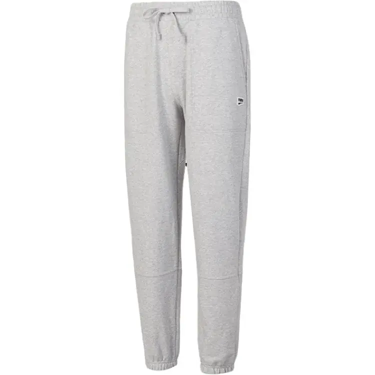 PUMA Casual Pants Unisex Gray Moderate Other