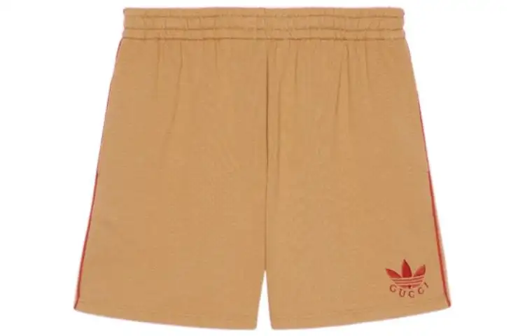 GUCCI X Adidas Cotton Jersey Shorts