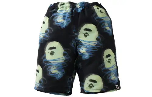 Bape Bape Storm Track Shorts