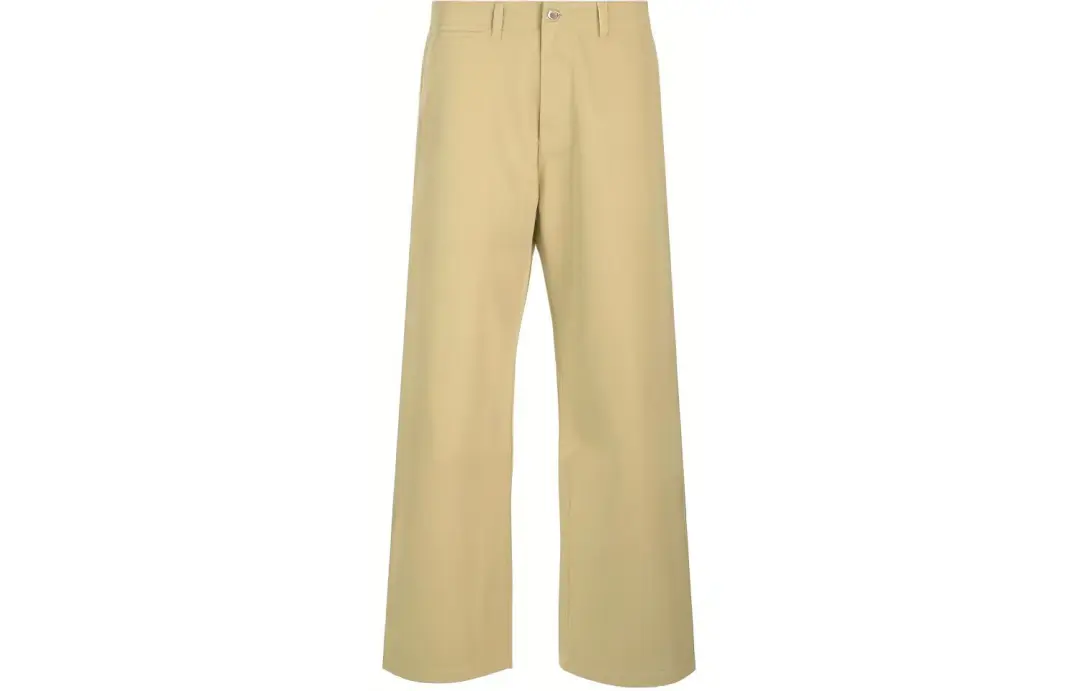 Burberry Wide-Leg Chino Trousers