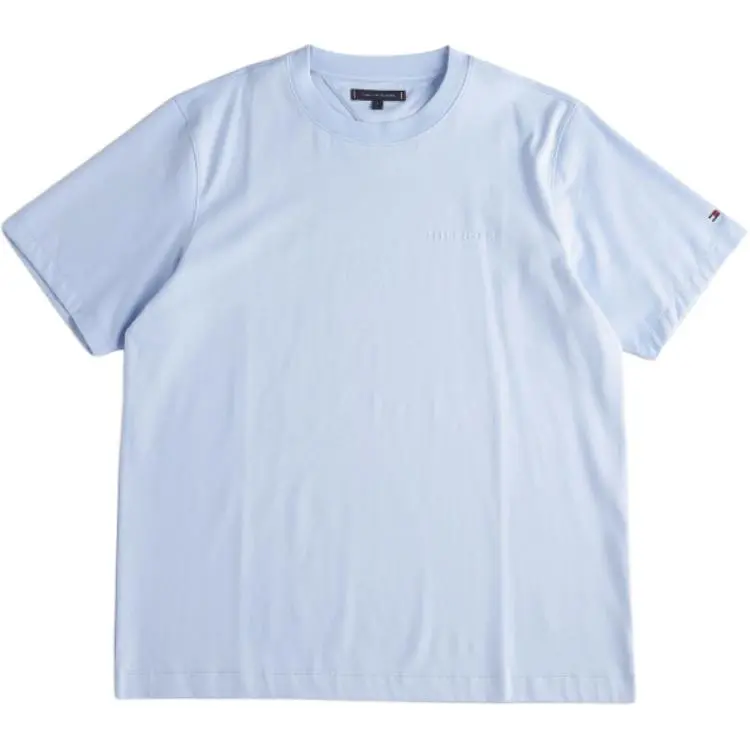 Tommy Hilfiger T Shirt Men's Light Blue