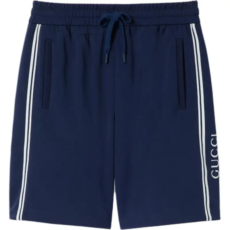 GUCCI Casual Shorts Men's Blue Moderate