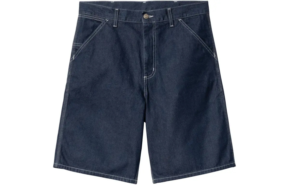 Carhartt WIP SS24 Denim Shorts Unisex Blue