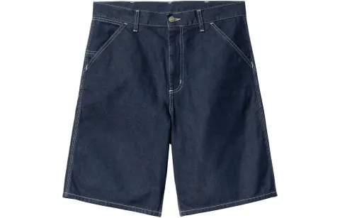 Carhartt WIP SS24 Denim Shorts Unisex Blue