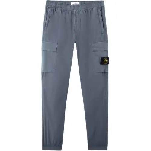 STONE ISLAND Compass Patch Tapered Leg Cargo Pants