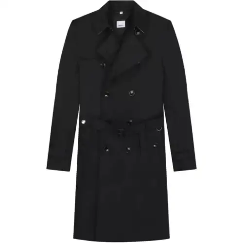 Burberry Trench Coat Men's Black