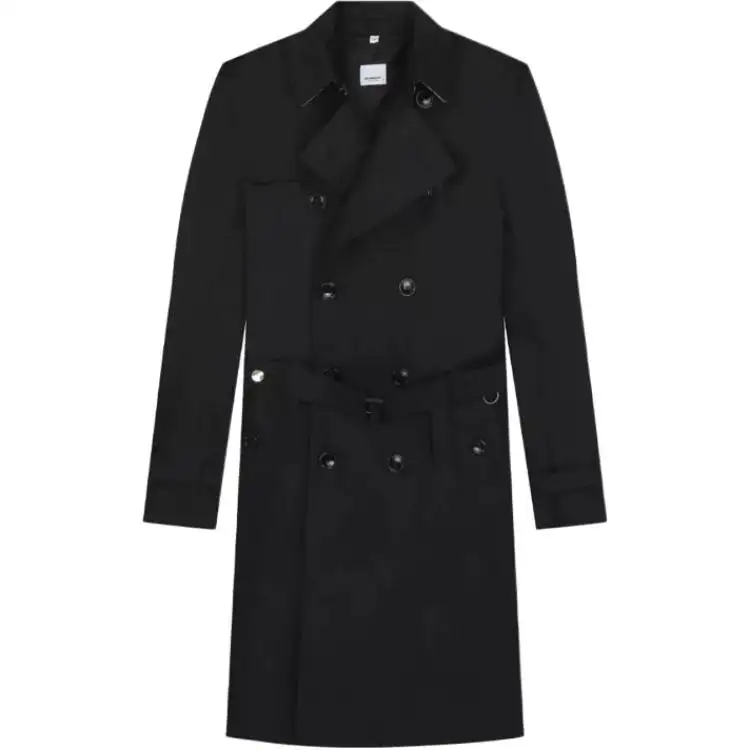 Burberry Trench Coat Men's Black
