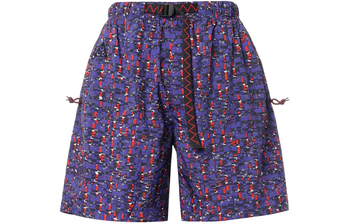 Nike ACG Casual Shorts Men's Blue Red