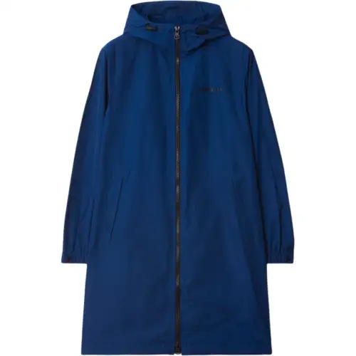 Burberry Parka Coat Men's Dark Blue