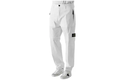 STONE ISLAND Casual Pants Men's White