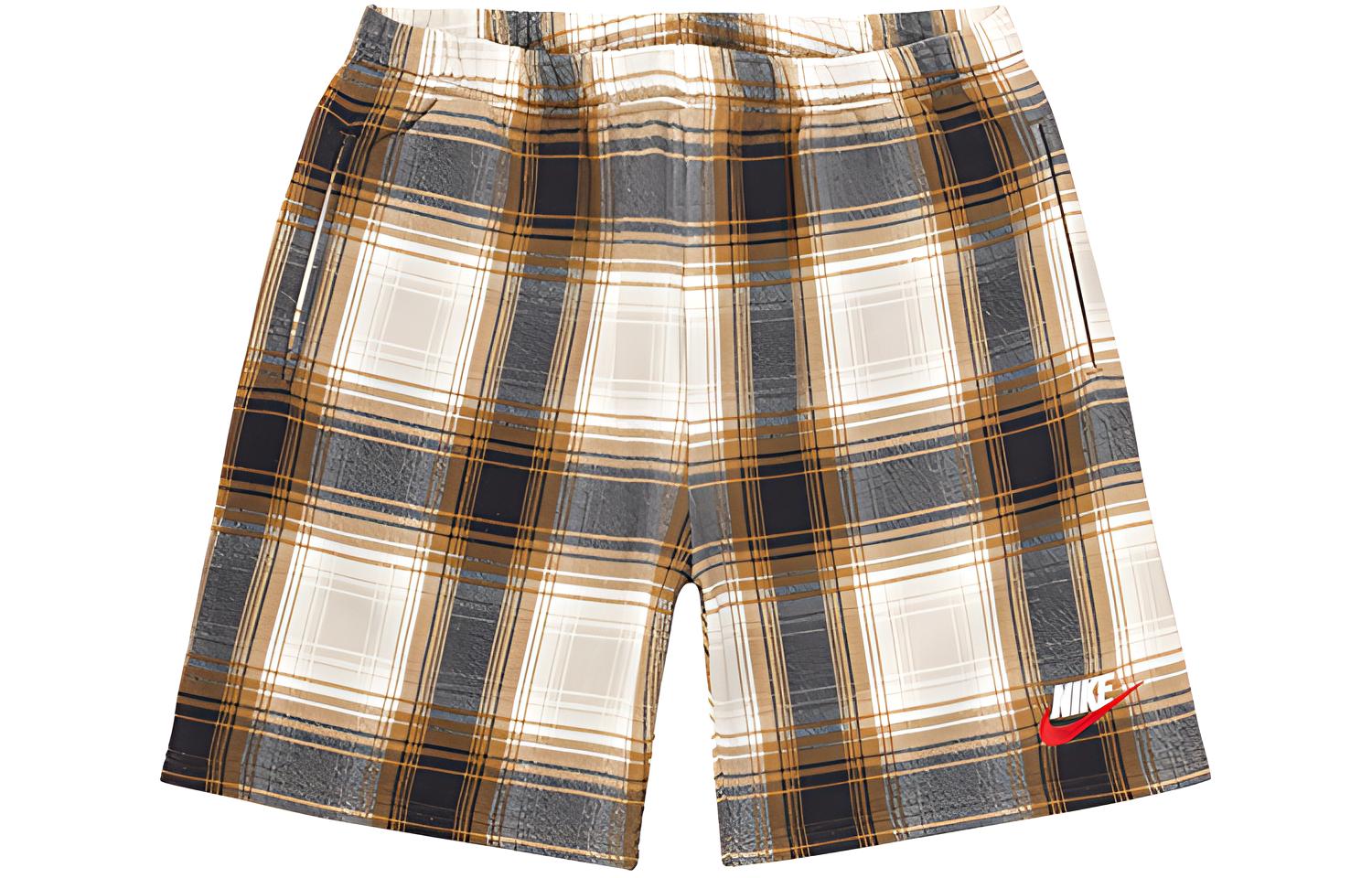 Supreme Nike Plaid Sweatshort