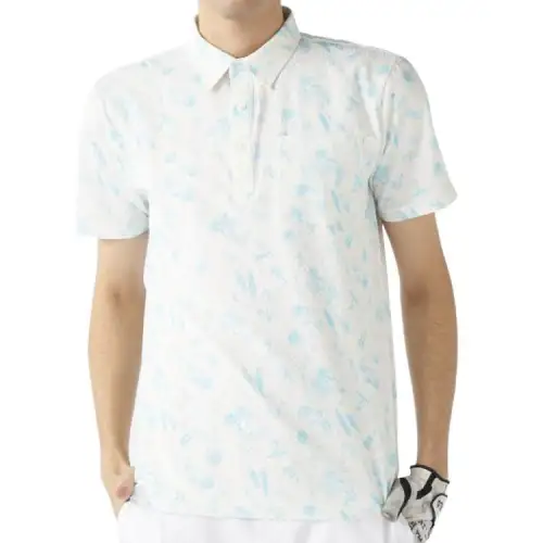 FILA Shirts Men's White Lapel Moderate