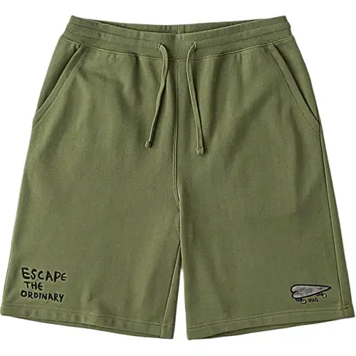 Vans x Asian Artist Collection SS24 Casual Shorts Men's Green