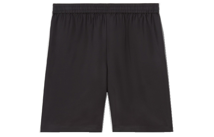 Supreme X Burberry Icon Stripe Silk Twill Shorts Burberry Exclusive 'Black'