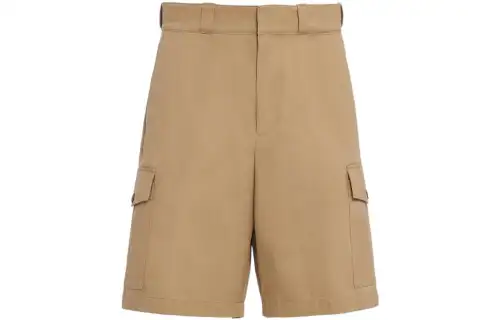 PRADA Cargo Shorts Men's Khaki Moderate