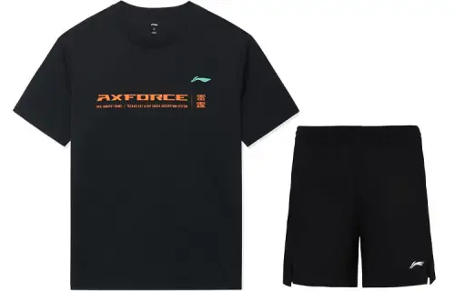 Li Ning Casual Sportswear Men's Black+Black