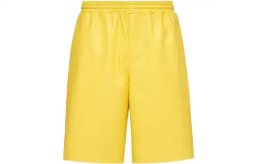 PRADA Casual Shorts Men's Yellow Moderate