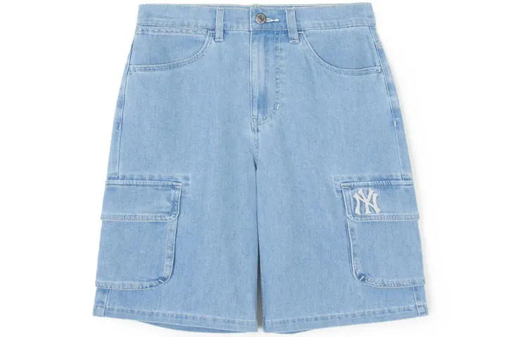 MLB Denim Shorts Unisex Blue Moderate
