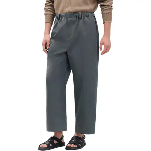 HERMES Malte Casual Pants Men's Gray