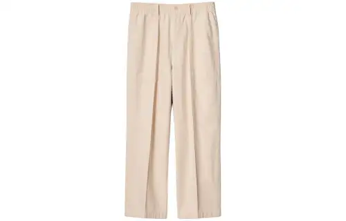 UNIQLO X JW Anderson Uniqlo Jw Anderson Co Branded Series Casual Pants Men's 31 Beige Moderate Straight Fit Pants