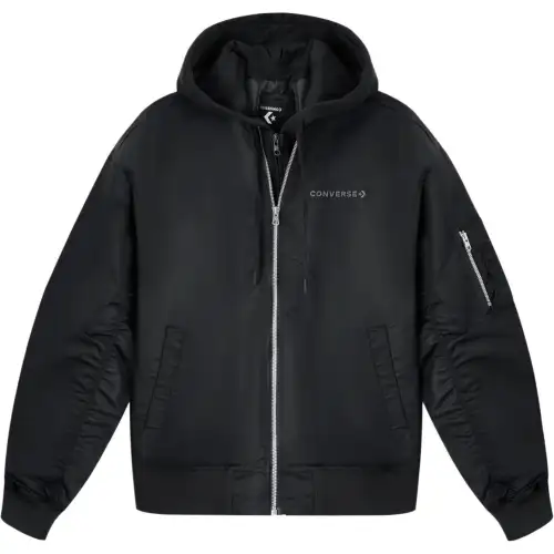 Converse Puffer Jacket Unisex Black