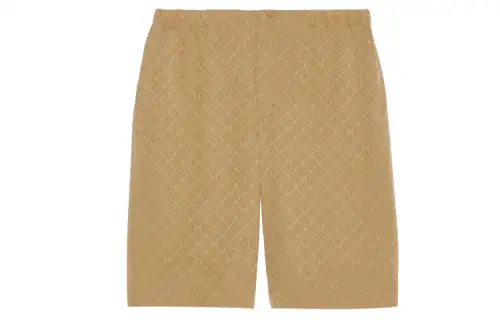 GUCCI Casual Shorts Men's Beige Moderate