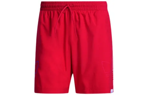 Adidas Originals Casual Shorts Men's Red Moderate