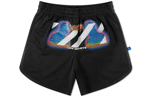 OFF WHITE FW19 Casual Shorts Men's Black