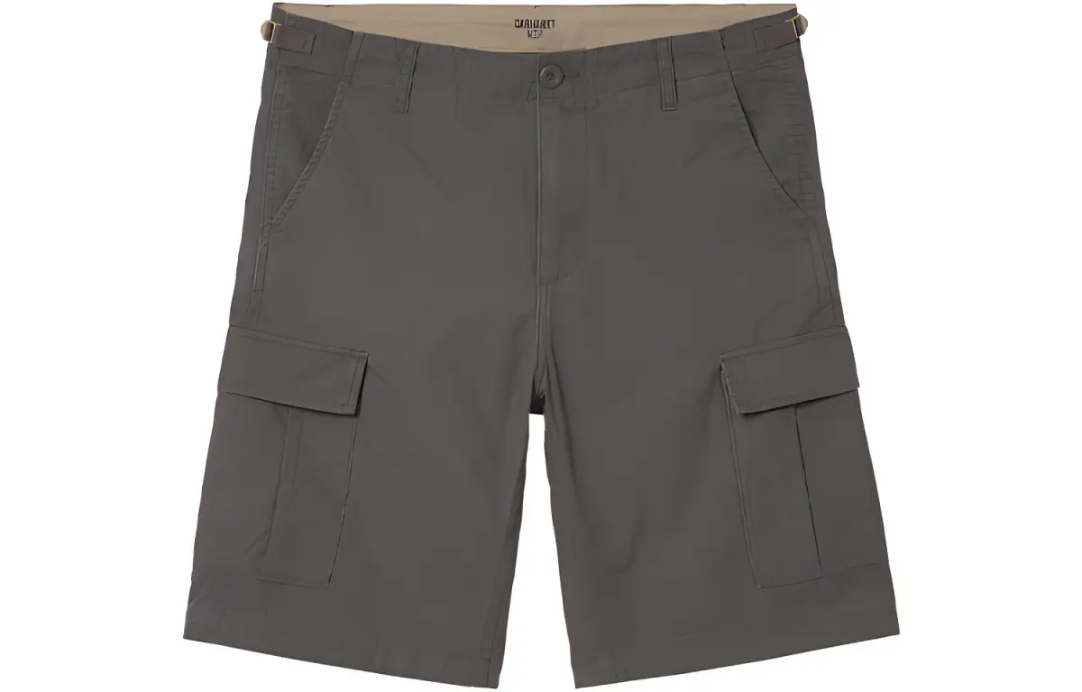Carhartt WIP Cargo Shorts Men's Gray Moderate Straight Fit Pants