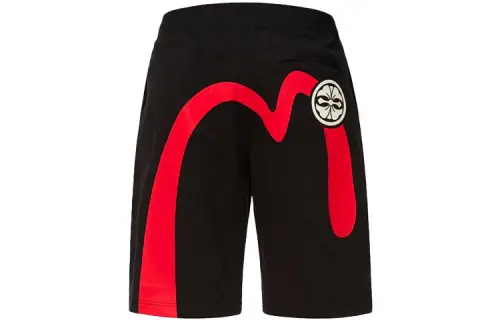 EVISU Casual Shorts Men's Black Moderate