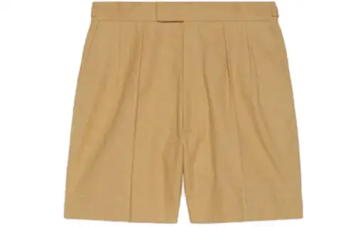GUCCI SS22 Casual Shorts Men's Camel