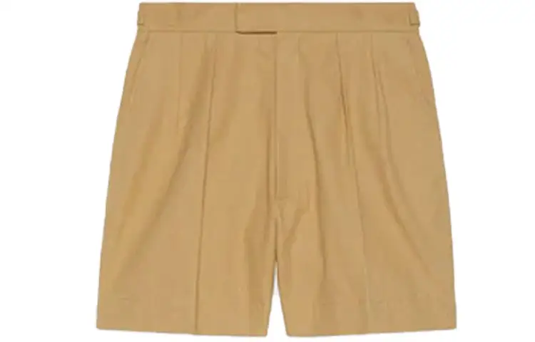 GUCCI SS22 Casual Shorts Men's Camel
