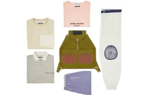 STONE ISLAND Stone Island 40Th Anniversary Collection Casual Sportswear Men's Crew Neck Moderate