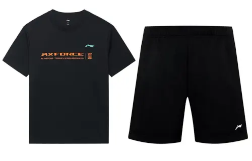 Li Ning Casual Sportswear Men's Black+Black