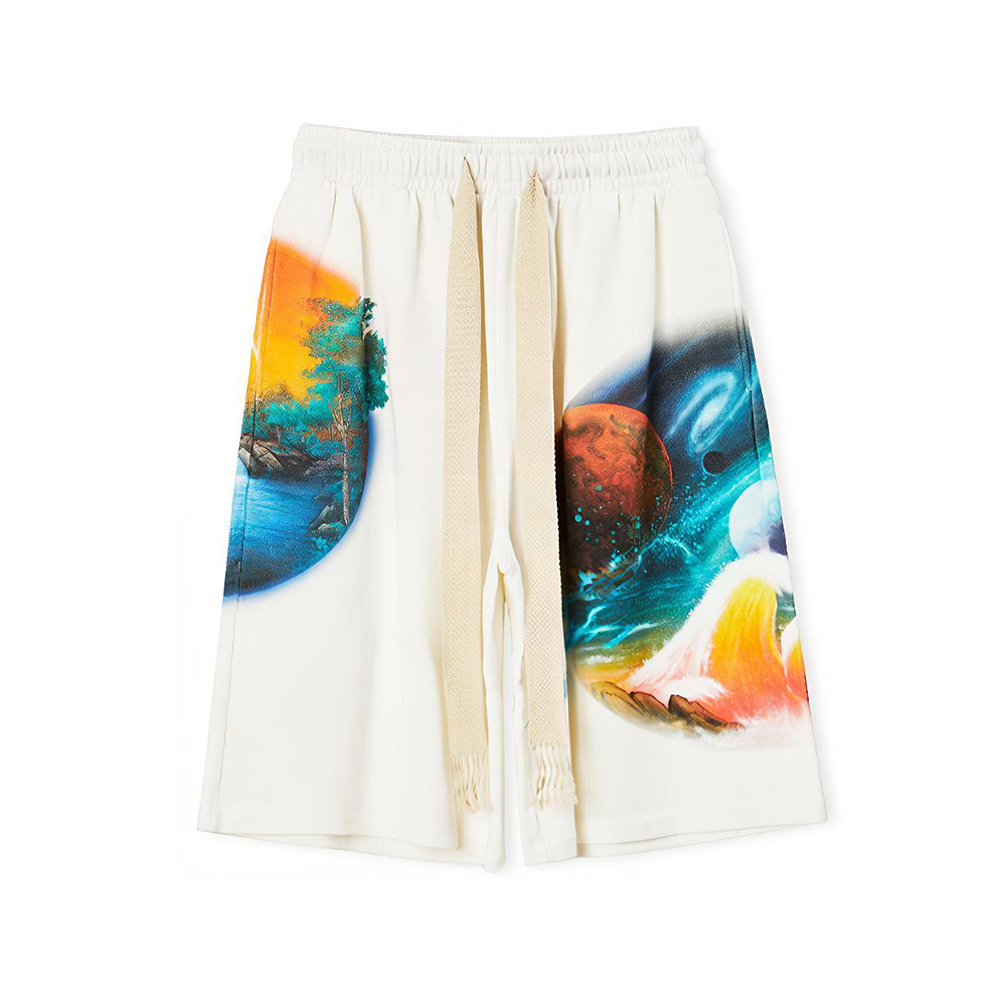 LOEWE FW21 Casual Shorts Men's White
