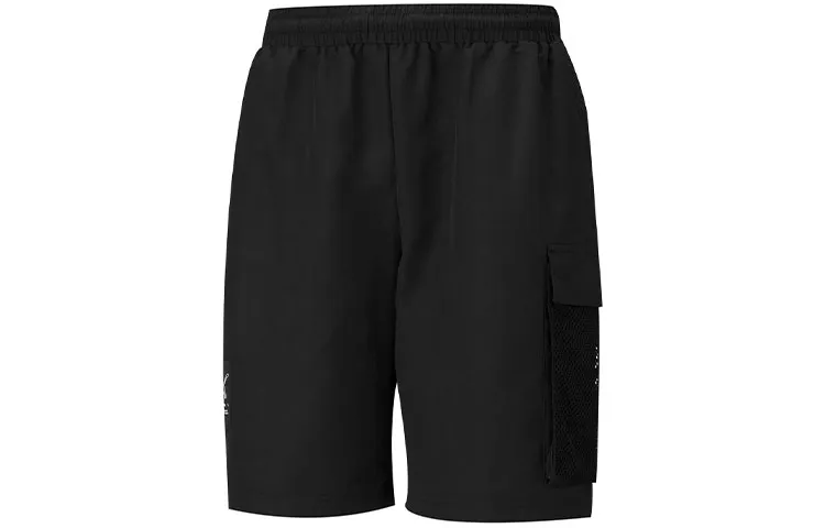 PUMA Cargo Shorts Men's Black Moderate
