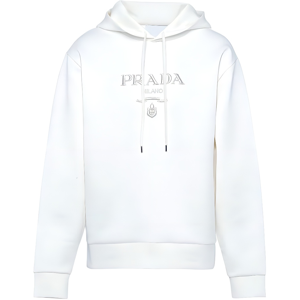 Мужское худи Prada (белое)