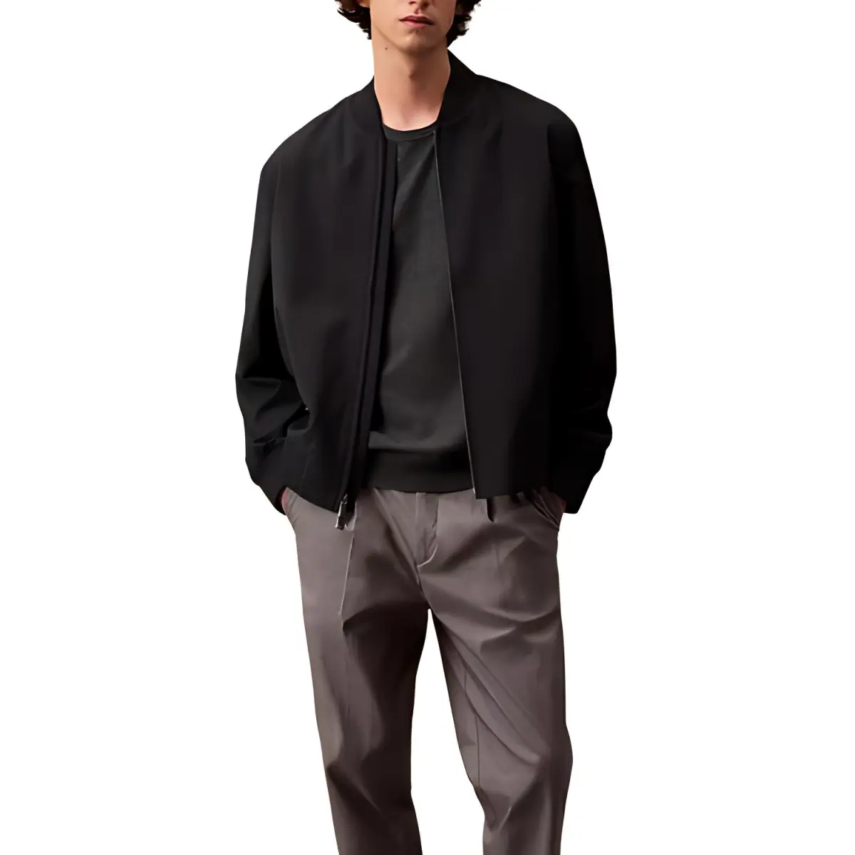 CALVIN KLEIN Jackets & Coats Men's Black
