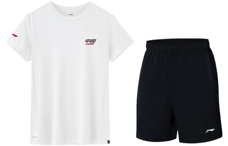 Li Ning Casual Sportswear Men’s Crew Neck Moderate
