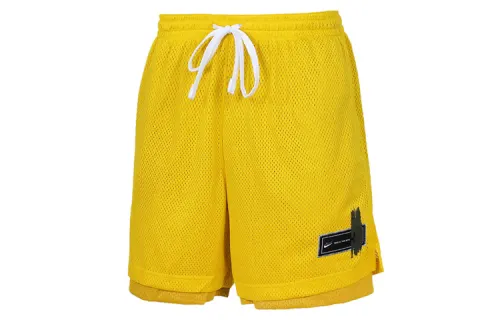 Nike KD Kevin Durant Basketball Shorts Men's Yellow