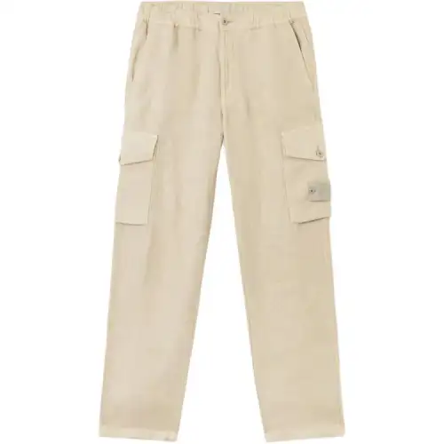 STONE ISLAND Cargo Pants Men's Beige