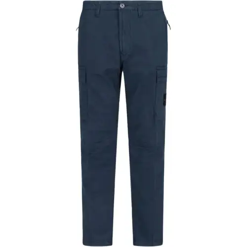 STONE ISLAND Compass Patch Cargo Trousers