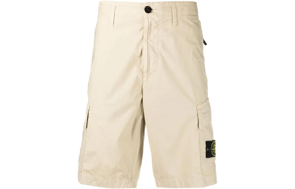 STONE ISLAND Cargo Shorts Men's Khaki