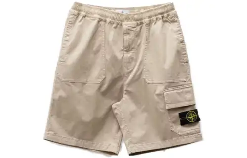 STONE ISLAND SS23 Shorts Unisex Dove Gray