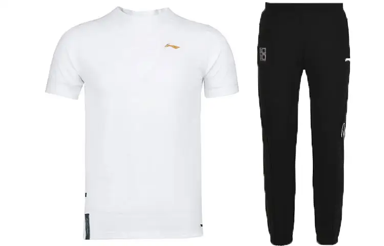 Li Ning Casual Sportswear Men's Crew Neck Moderate